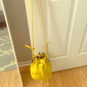 Forever 21 small yellow bag